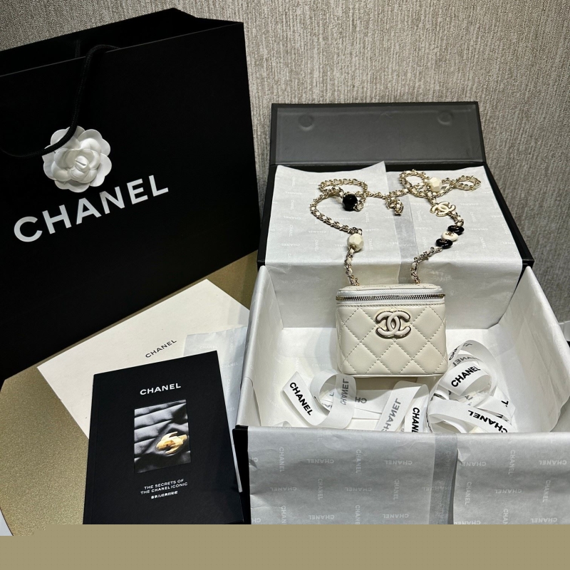 Ch*el cosmetic bags